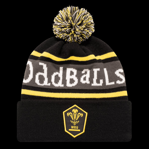 WRU Black Obble Hat - Bobble Hat