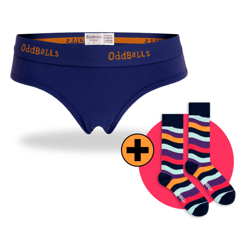 03 Month Pre-Paid: CLASSIC Subscription -  LADIES BRIEFS & Socks