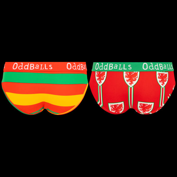 FA Wales Bundle - Ladies Briefs 2 Pack Bundle