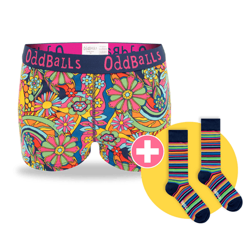 Ladies Boxer Shorts & Free Socks - Monthly Subscription