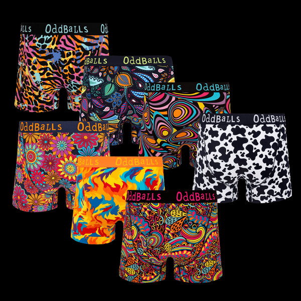 Winter Favourites Bundle - Mens Boxer Shorts 7 Pack