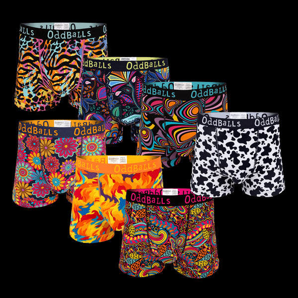 Winter Favourites Bundle - Mens Boxer Shorts 7 Pack