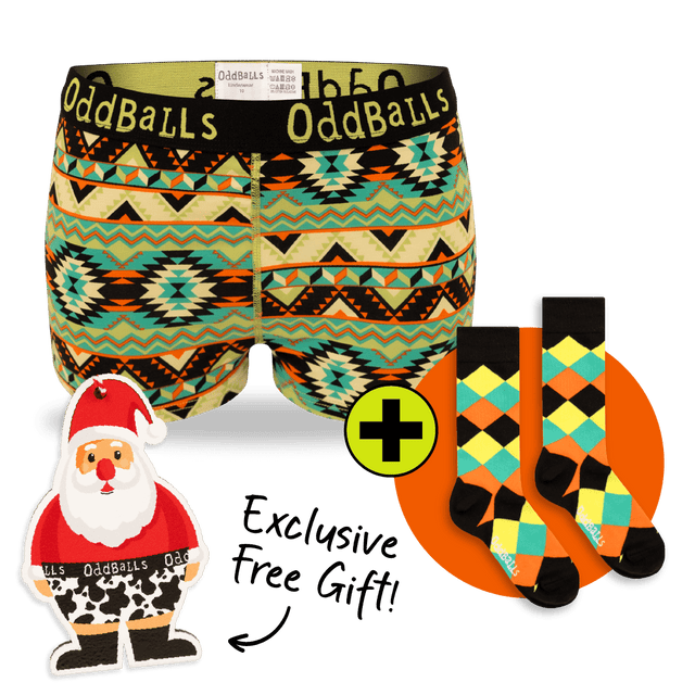 Ladies Boxer Shorts & Free Socks - Monthly Subscription