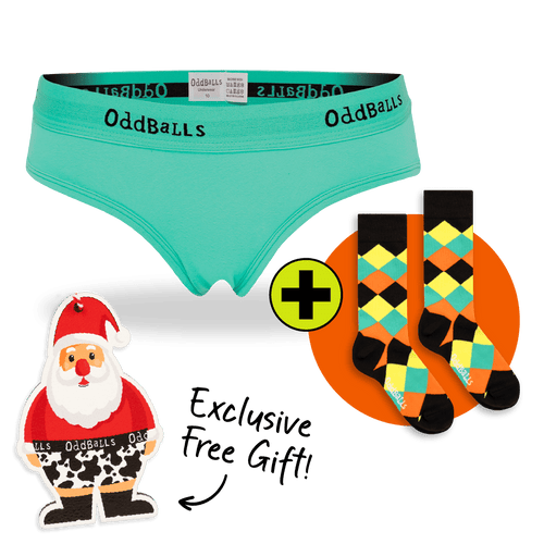 CLASSIC Subscription - Ladies Briefs & Free Socks - Monthly Subscription