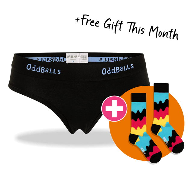 12 Month Pre-Paid: CLASSIC Subscription -  LADIES BRIEFS & Socks [G2]