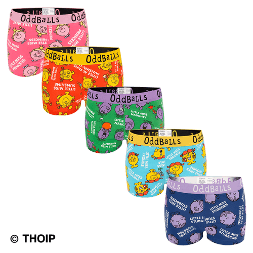 Little Miss Bundle - Damen-Boxershorts im 5er-Pack 