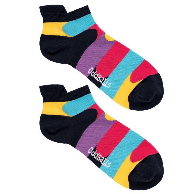 Yellow Stripes - Ankle Socks