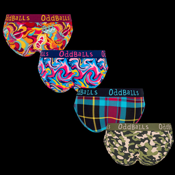 Autumnal Bundle - Ladies Briefs 4 Pack Bundle