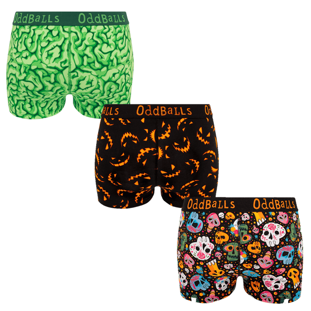 Fright Night Bundle - Ladies Boxer Briefs 3 Pack Bundle