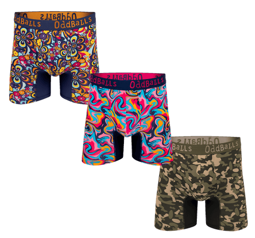 Winter Chill Bundle - Bambus-Boxershorts für Herren, 3er-Pack