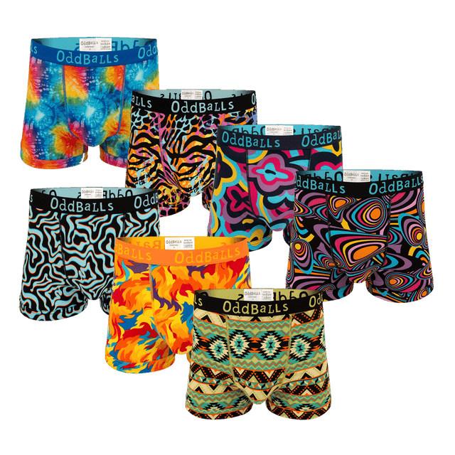 Best of 2024 Bundle - Mens Boxer Shorts 7 Pack