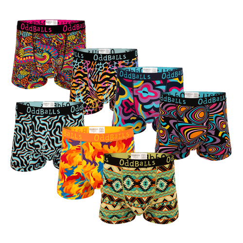 Best of 2024 Bundle - Mens Boxer Shorts 7 Pack