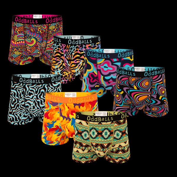 Best of 2024 Bundle - Mens Boxer Shorts 7 Pack