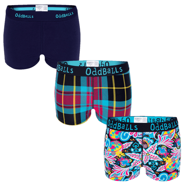 Cosy Bundle - Ladies Boxer Shorts 3 Pack Bundle