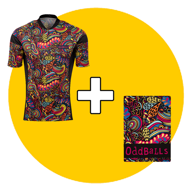 Cycling Jersey & Mini Towel Bundle - Enchanted