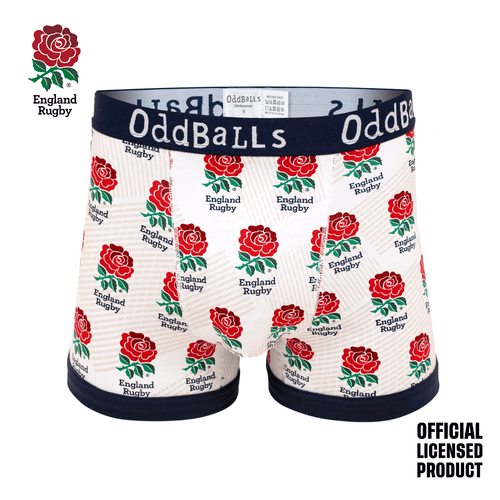 England Rugby 23/24 Home - Mens Boxer Shorts