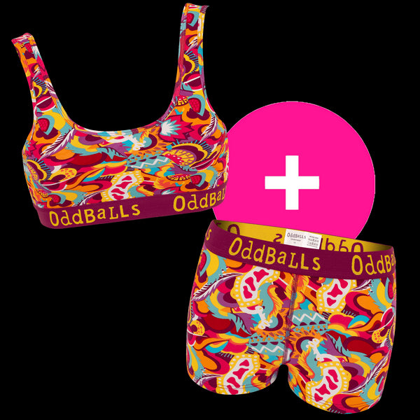 Festival - Women's Bralette and Boxers Bundle