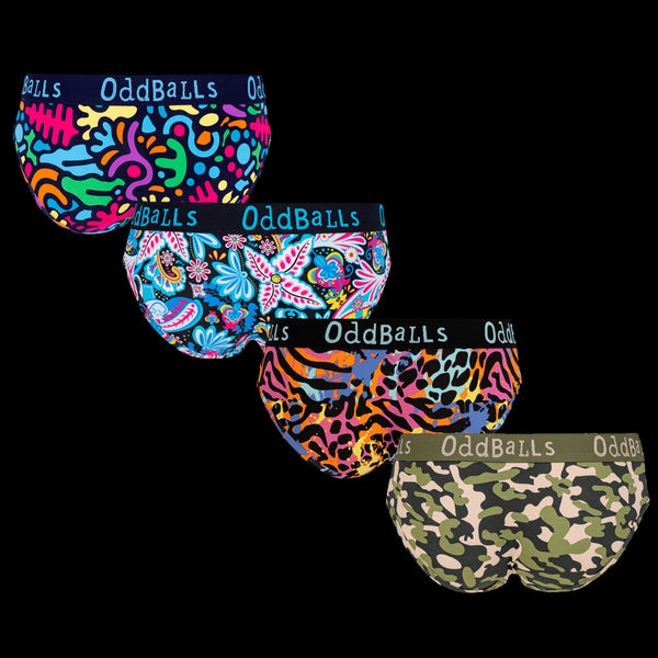 Fierce Bundle - Ladies Briefs 4 Pack Bundle