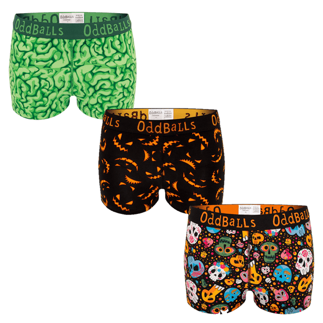 Fright Night Bundle - Ladies Boxer Shorts 3 Pack Bundle