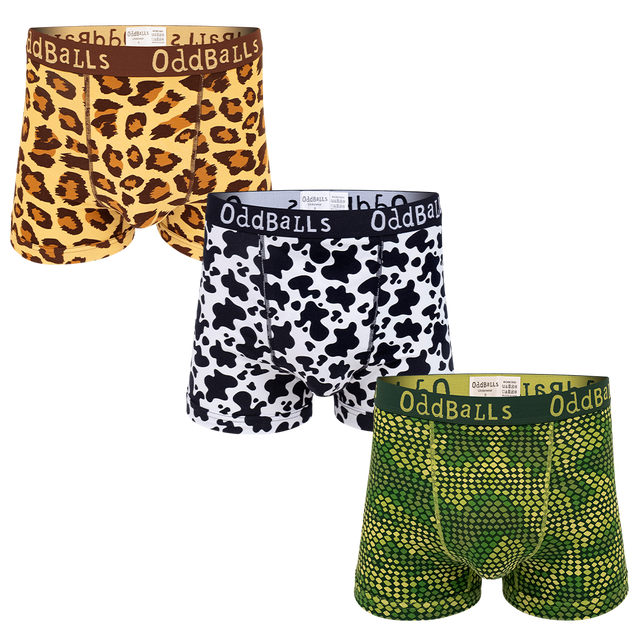 Jungle Bundle - Mens Boxer Shorts 3 Pack Bundle