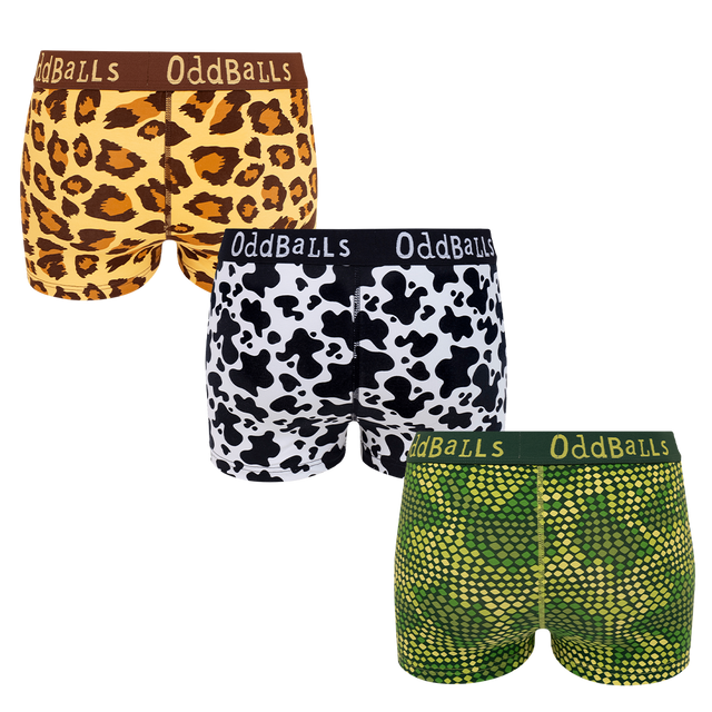 Jungle Bundle - Ladies Boxer Briefs 3 Pack Bundle