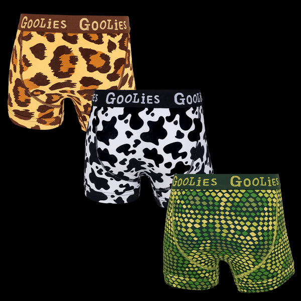 Jungle Bundle - Kids Boxer Shorts 3 Pack Bundle