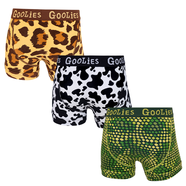 Jungle Bundle - Kids Boxer Briefs 3 Pack Bundle