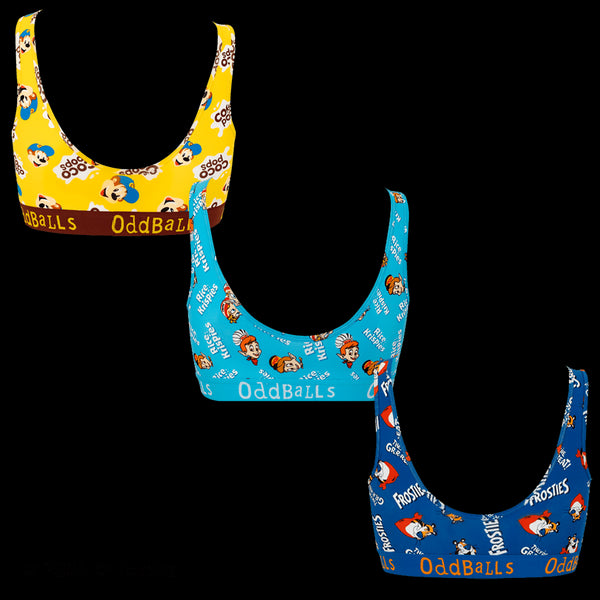 Kelloggs Variety - Ladies Bralette 3 Pack Bundle