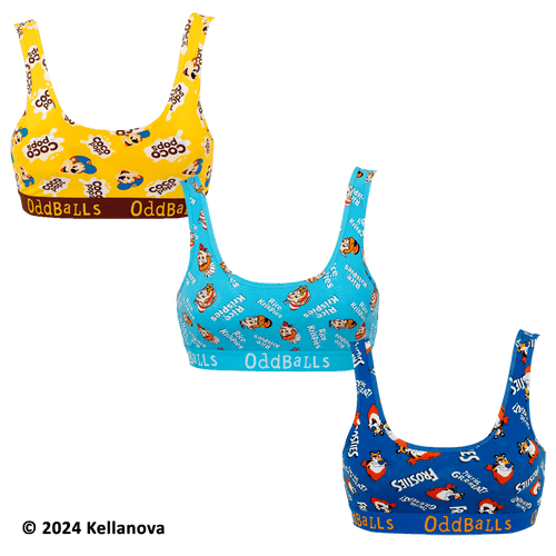 Kelloggs Variety Pack - Ladies Bralette 3 Pack