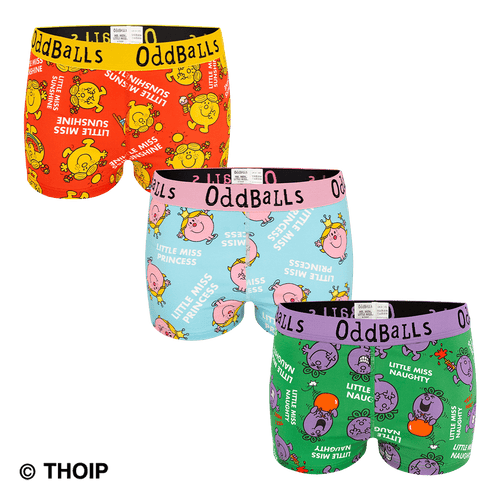 Little Miss 3er-Pack - Boxershorts-Paket für Damen 