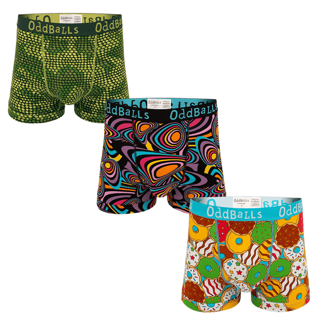 The Fresh Bundle - Mens Boxer Shorts 3 Pack Bundle