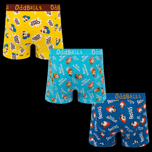 Kelloggs Variety Pack - Mens Boxer Shorts 3 Pack