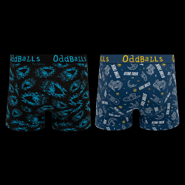 Star Trek Bundle - Mens Boxer Shorts 2 Pack Bundle