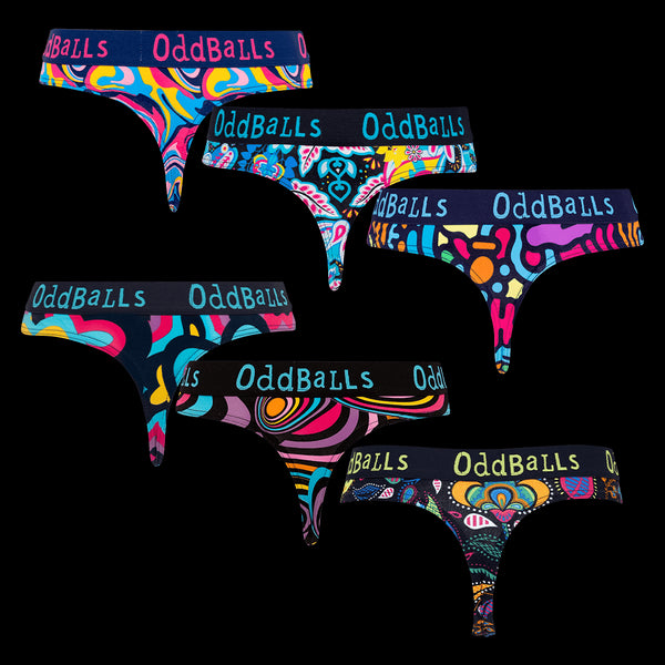 Mystic Realms Bundle - Ladies Thong 6 Pack Bundle