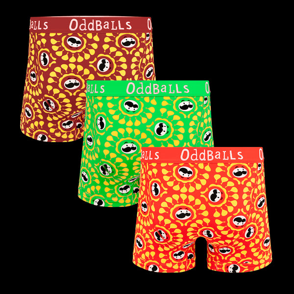 Pringles - Mens Boxer Shorts 3 Pack Bundle