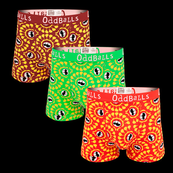 Pringles - Mens Boxer Shorts 3 Pack Bundle