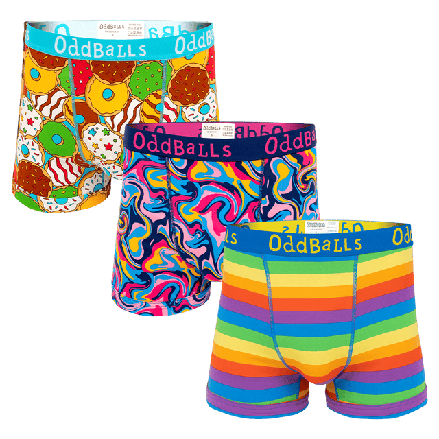 Sugar Bundle - Mens Boxer Shorts 3 Pack Bundle