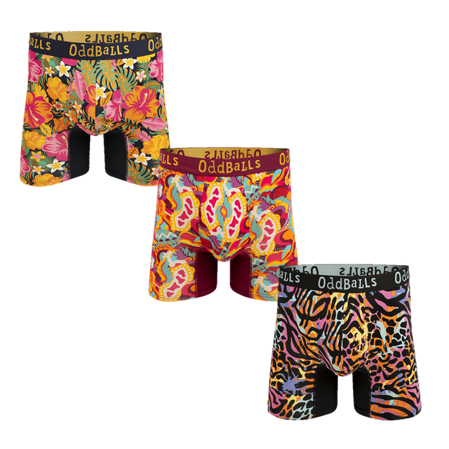 Summerfest Bundle - Mens Bamboo Boxer Shorts 3 Pack Bundle
