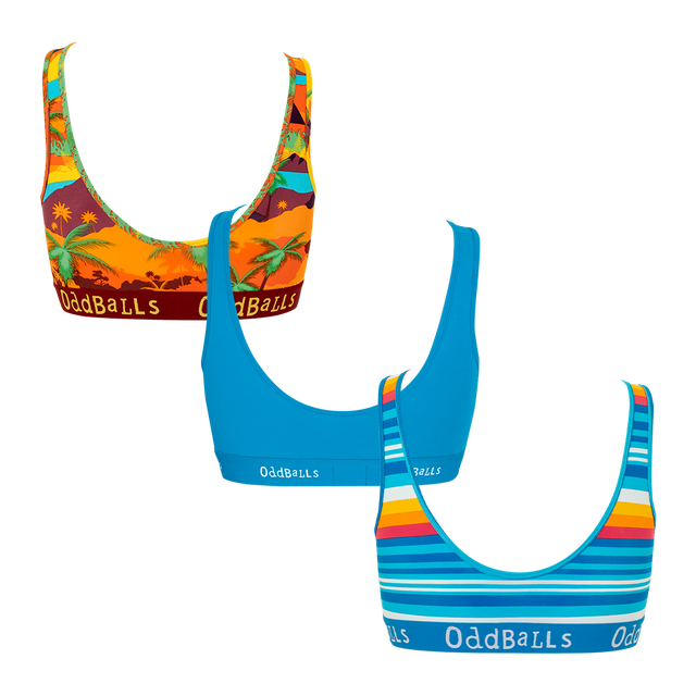 Sunshine Bundle - Ladies Bralette 3 Pack Bundle