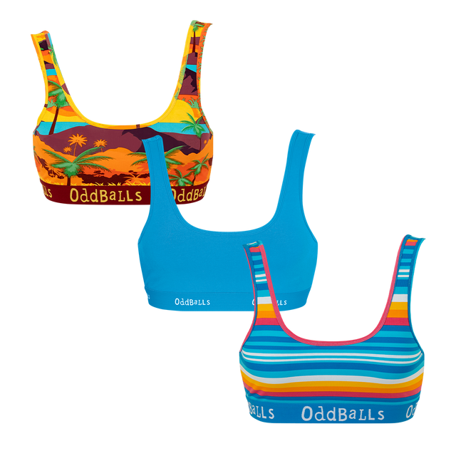 Sunshine Bundle - Ladies Bralette 3 Pack Bundle