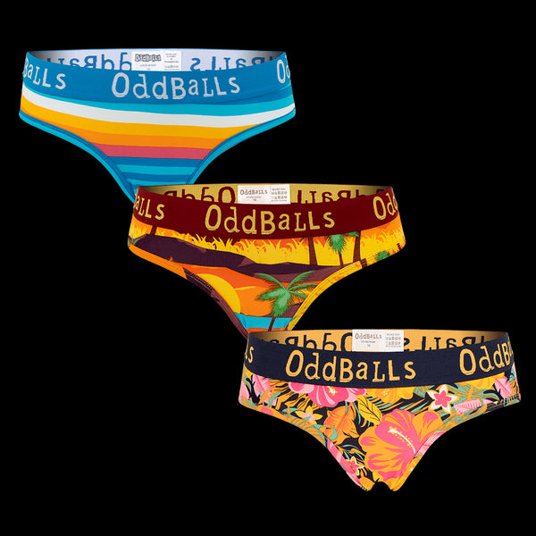 Sunshine Bundle - Ladies Briefs 3 Pack Bundle