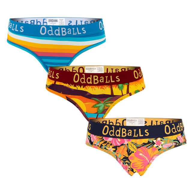 Sunshine Bundle - Ladies Briefs 3 Pack Bundle