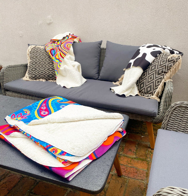 Zap - Luxury Sherpa Fleece Blanket