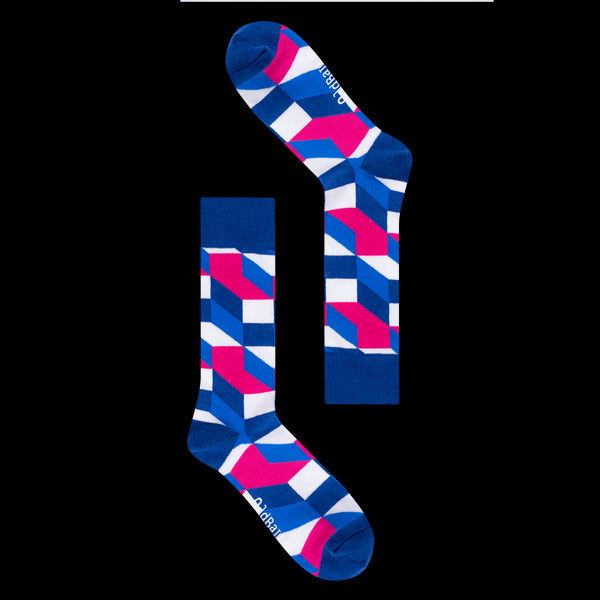 Blue Tetris - Socks