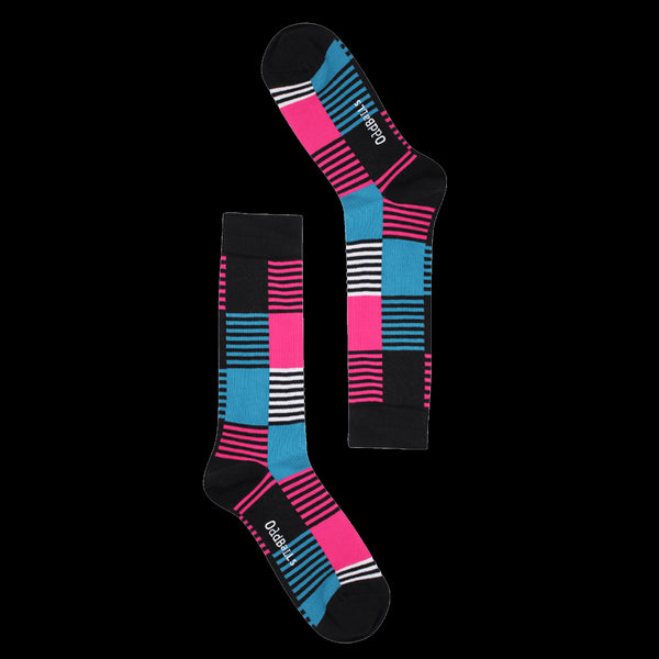 Blue Blocks - Socks