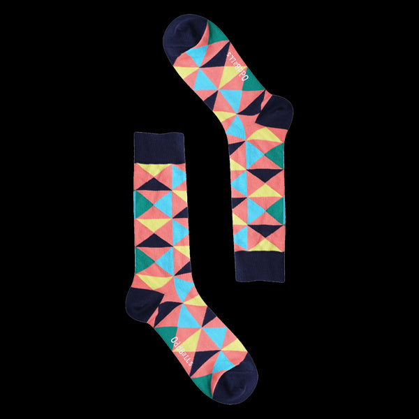 Coral Triangles - Socks