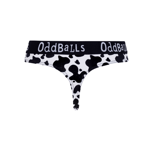 OddBalls - Fat Cow - Ladies Thong