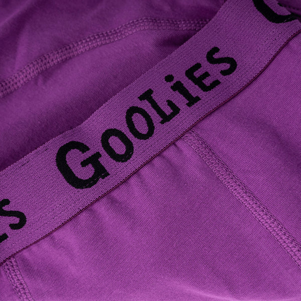 Purple & Black - Kids Boxer Shorts - Goolies