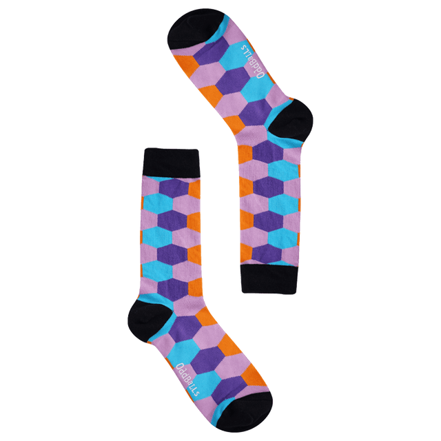 Hex Purple - Socks Size 1-2