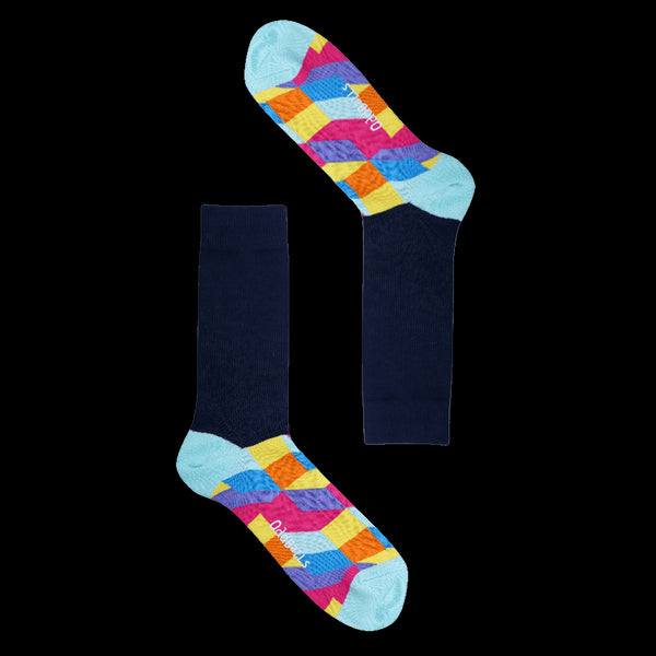 Hidden Mint Tetris - Socks